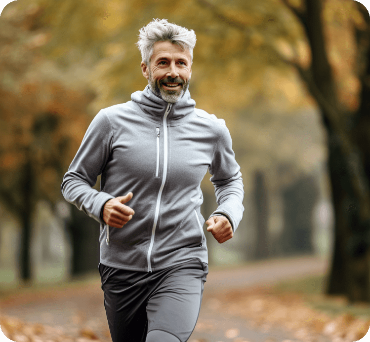 a person using zeep clarity omni hearing aid